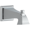 Tubo de salida para bañera con desviador deslizable