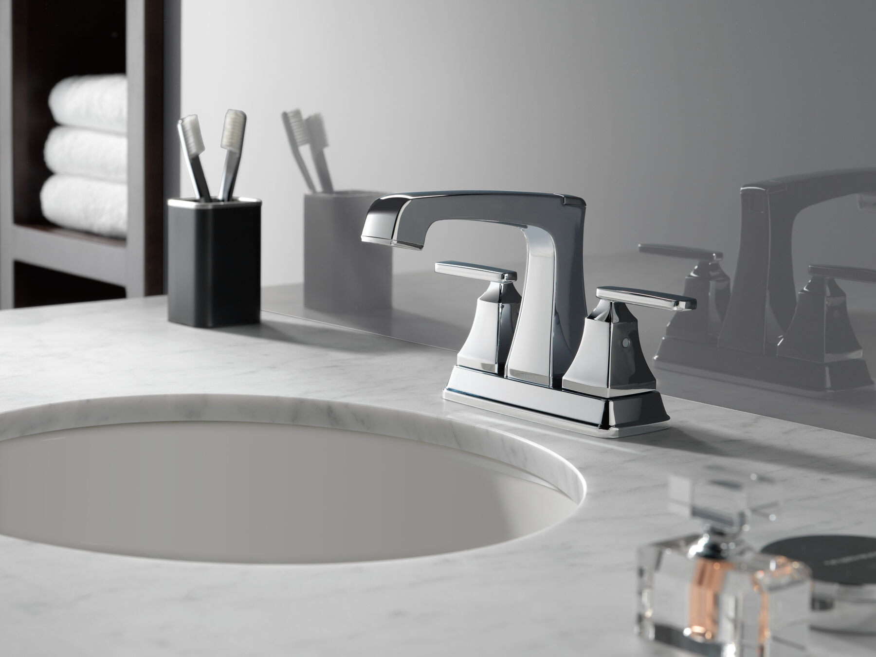 Llave para baño de combinación con dos manijas, imagen 4