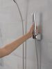 Adjustable Raincan Shower Head with Hand Shower