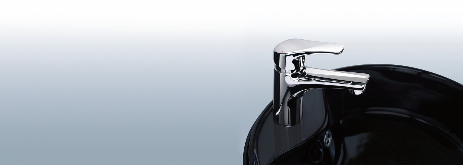 Single Handle Bathroom Faucet - Less Pop-Up, image 1