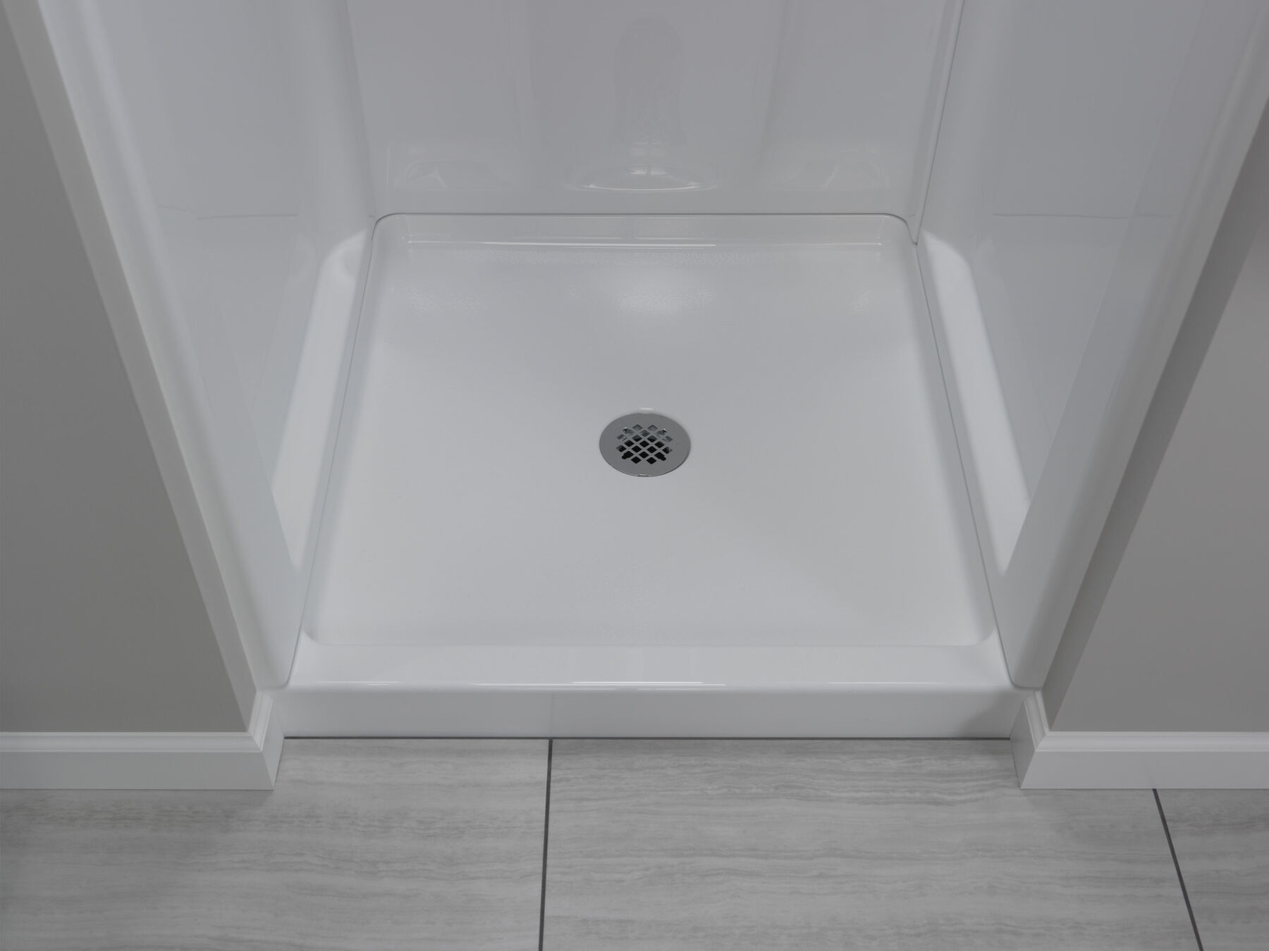 Juego de pared para ducha Classic 400 de 32" x 32", imagen 7
