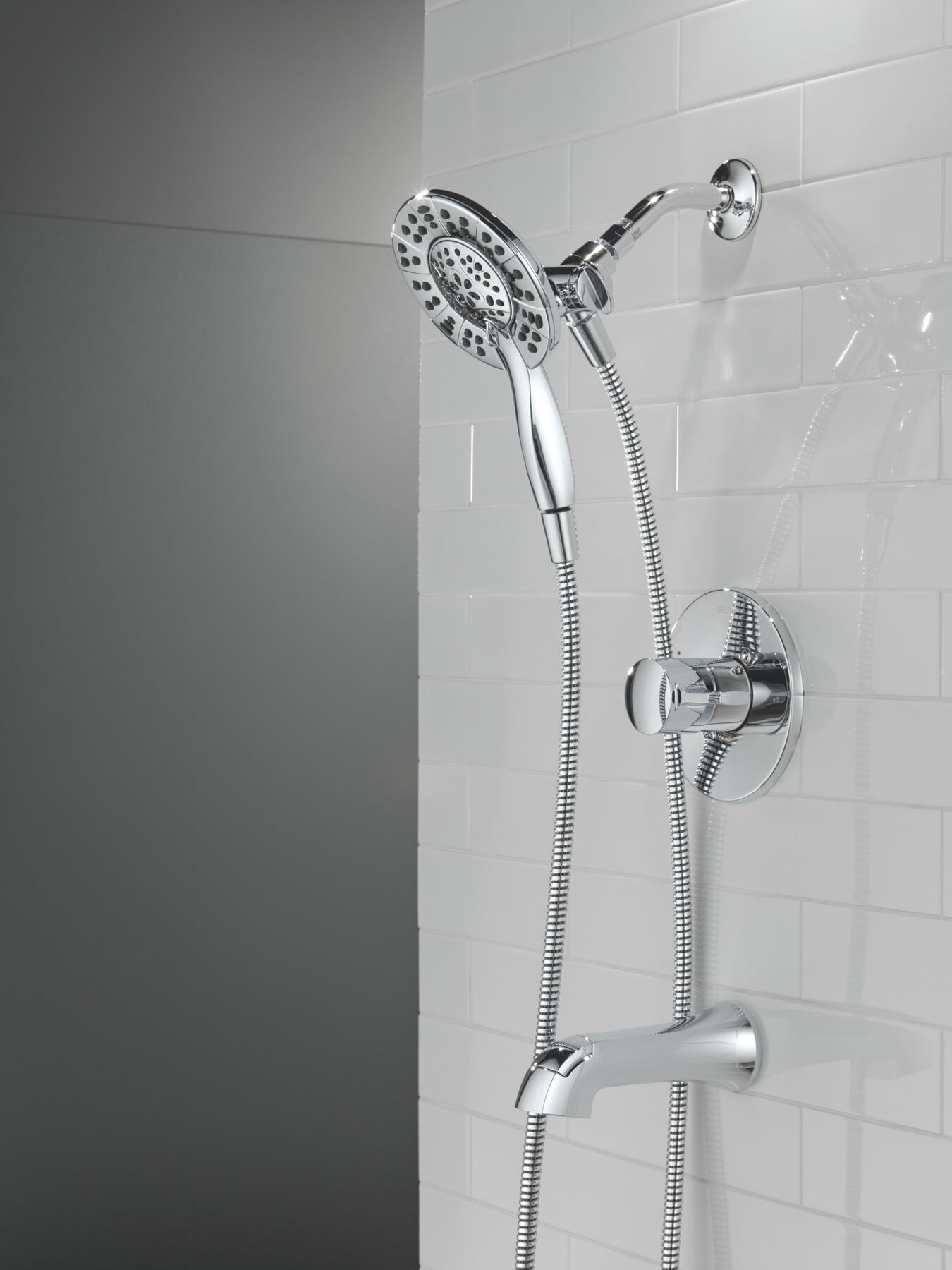 Tub Shower Trim with Universal Rough Bundle, image 15