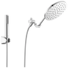 Adjustable Raincan Shower Head with Hand Shower