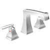 Llave para baño de extensión con dos manijas con EZ Anchor®