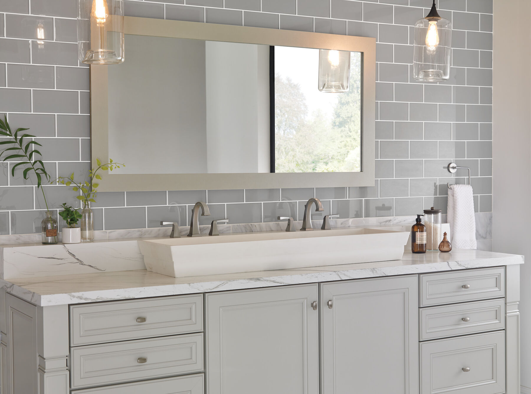 Llave para baño de extensión con dos manijas, imagen 4