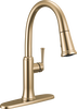 Llave de una manija con tubo de salida deslizable para cocina
