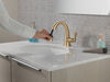 Single Handle Pull Down Bathroom Faucet (Recertified)