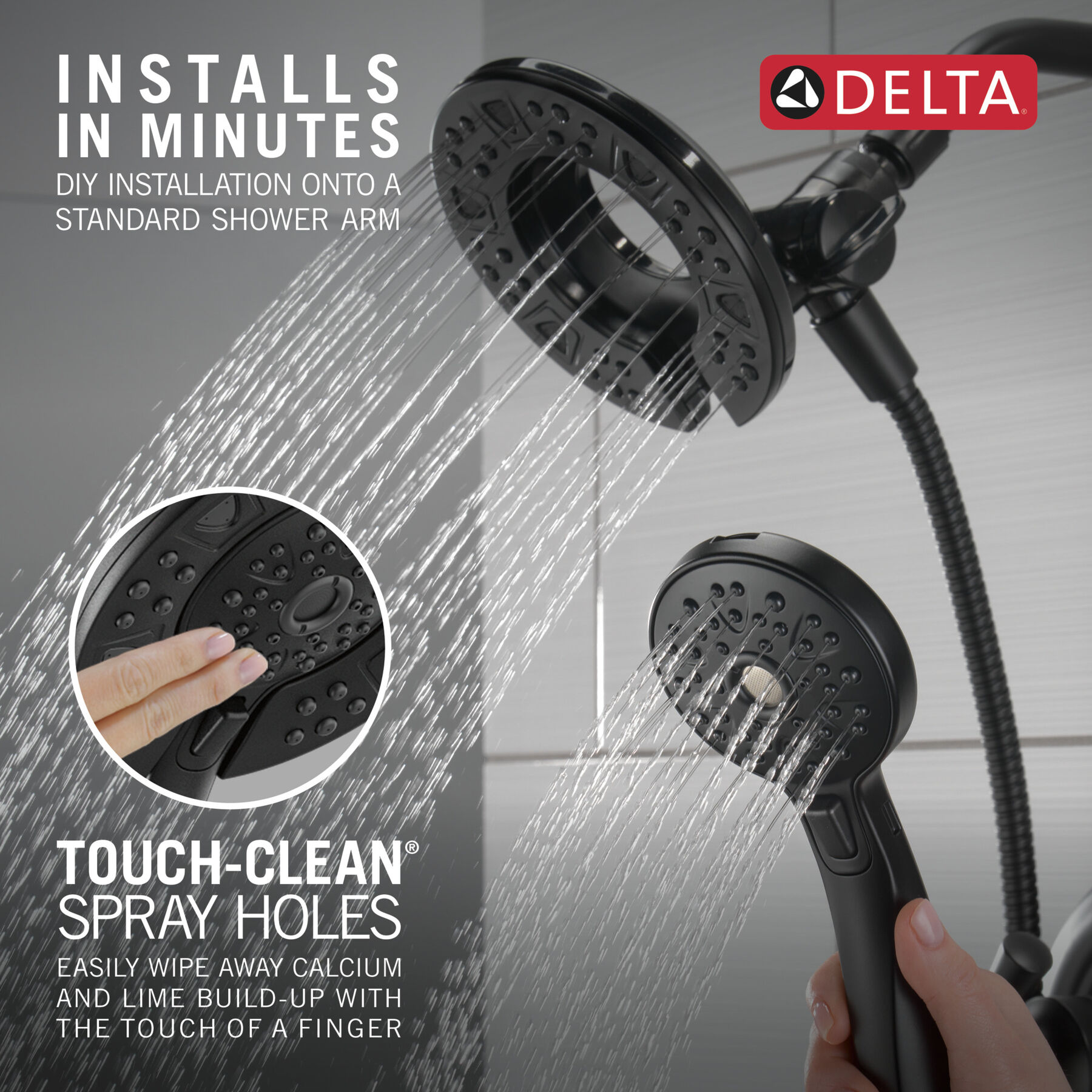 Ducha dos en uno In2ition® de 4 funciones, imagen 1