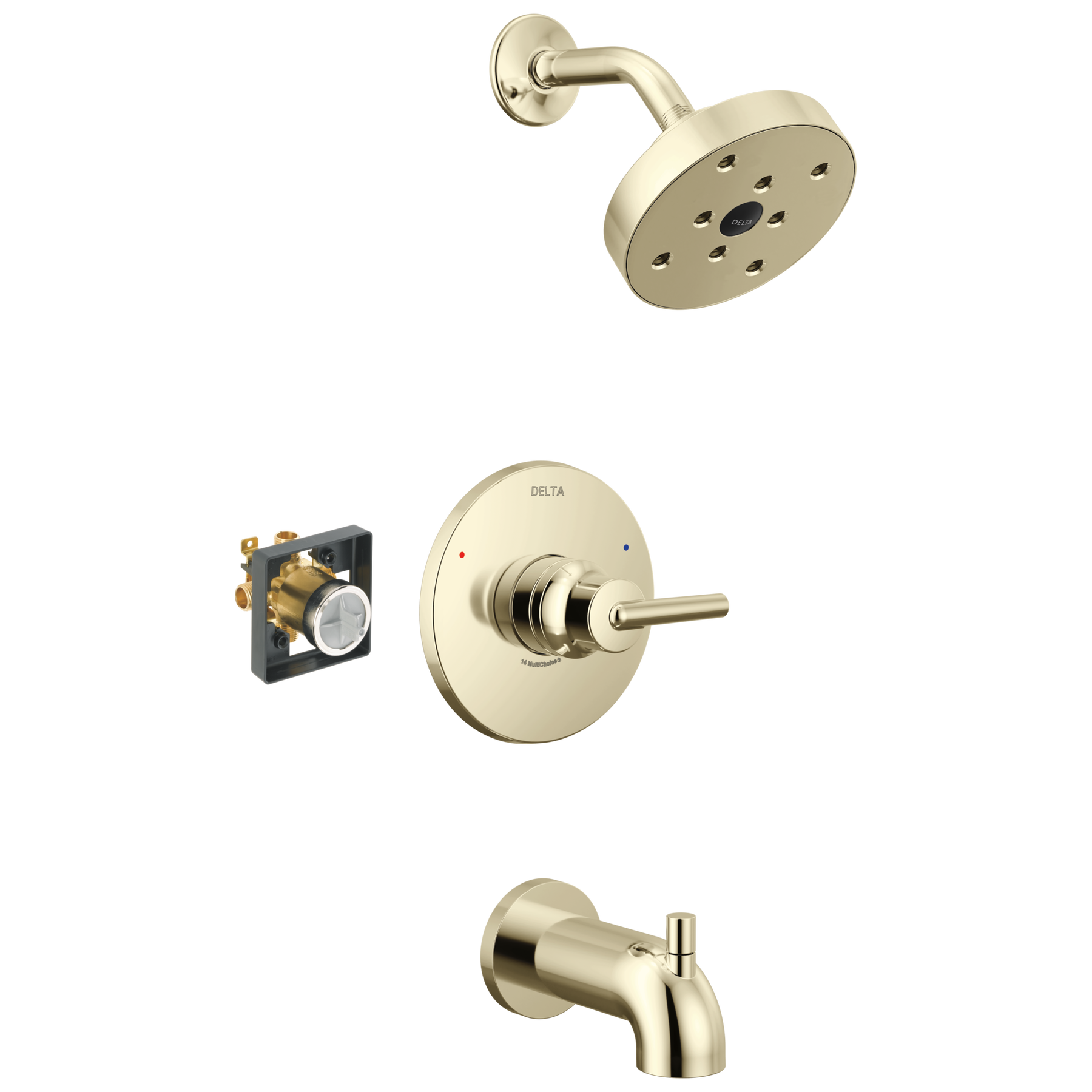 Tub Shower Trim with Rough Bundle - 14 Series