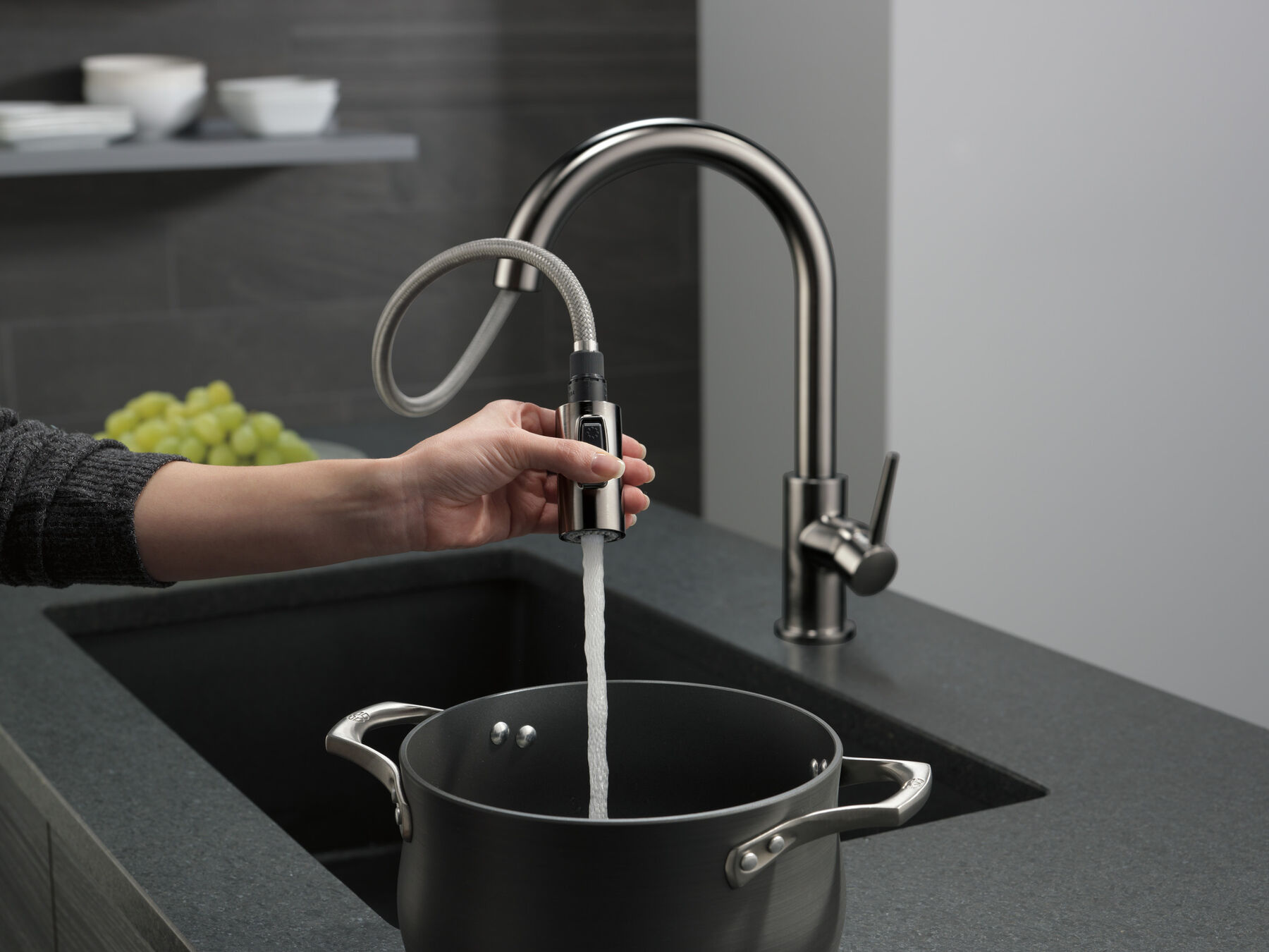 Llave para cocina monomando extensible, imagen 3
