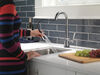 Single Handle Pull-Down Bar/Prep Faucet with Touch<sub>2</sub>O® Technology