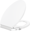 Asiento de bidé manual alargado
