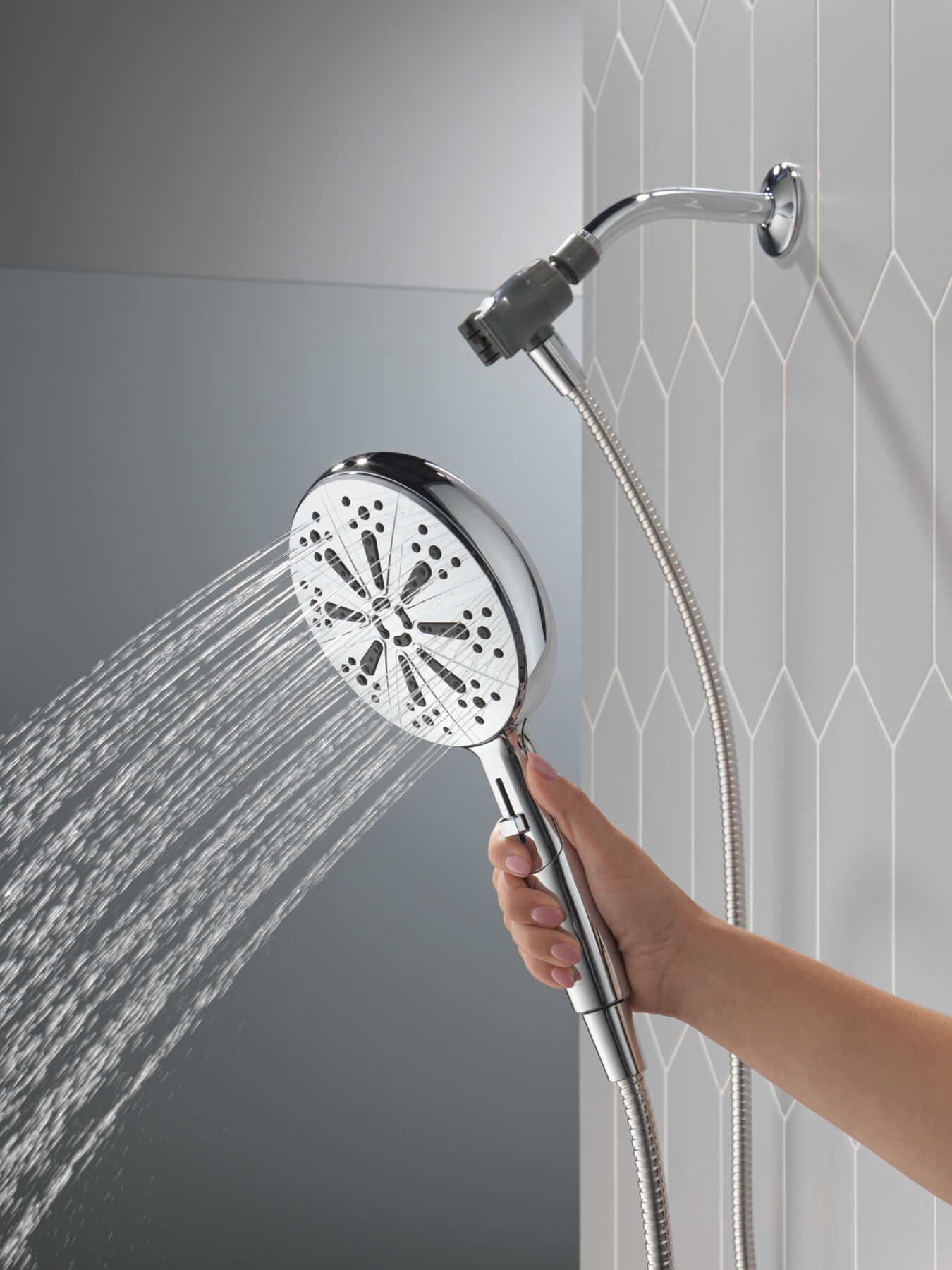 6-Setting SureDock® Magnetic Hand Shower, image 6