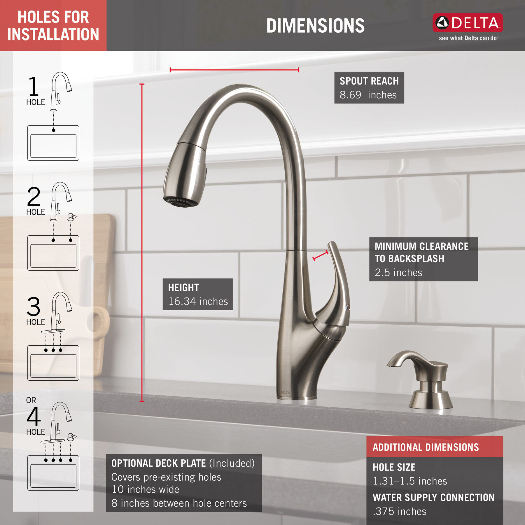 Llave para cocina monomando extensible, imagen 3