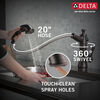 Llave para cocina extensible de una manija