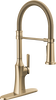 Single Handle Pull-Down Spring Kitchen Faucet