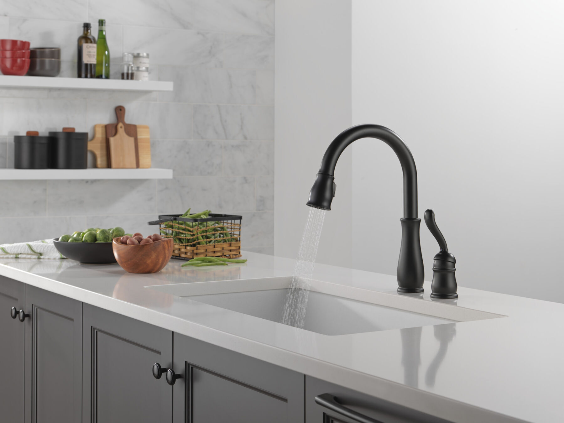 Llave para cocina monomando extensible, imagen 6