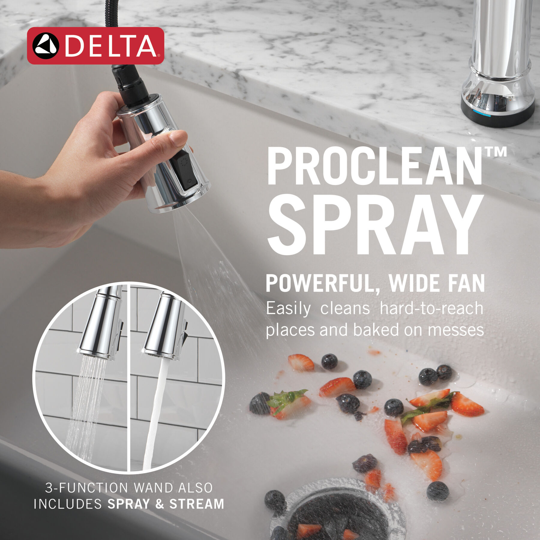 Touch<sub>2</sub>O® Technology Kitchen Faucet with Touchless Technology, image 10