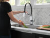 Llave monomando para cocina con manguera expuesta y tecnología Touch<sub>2</sub>O