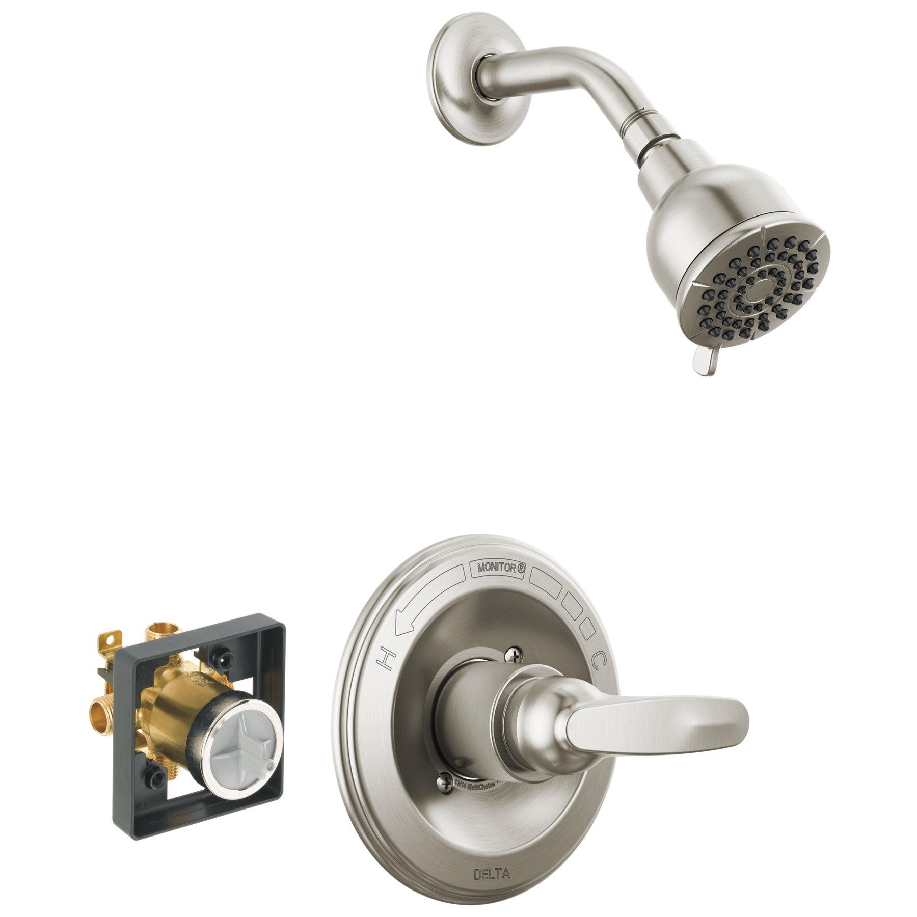 Shower Trim with Universal Rough Bundle - 13 Series