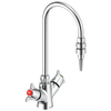 Two Handle Deck-mount Single Shank Laboratory Mixing Faucet