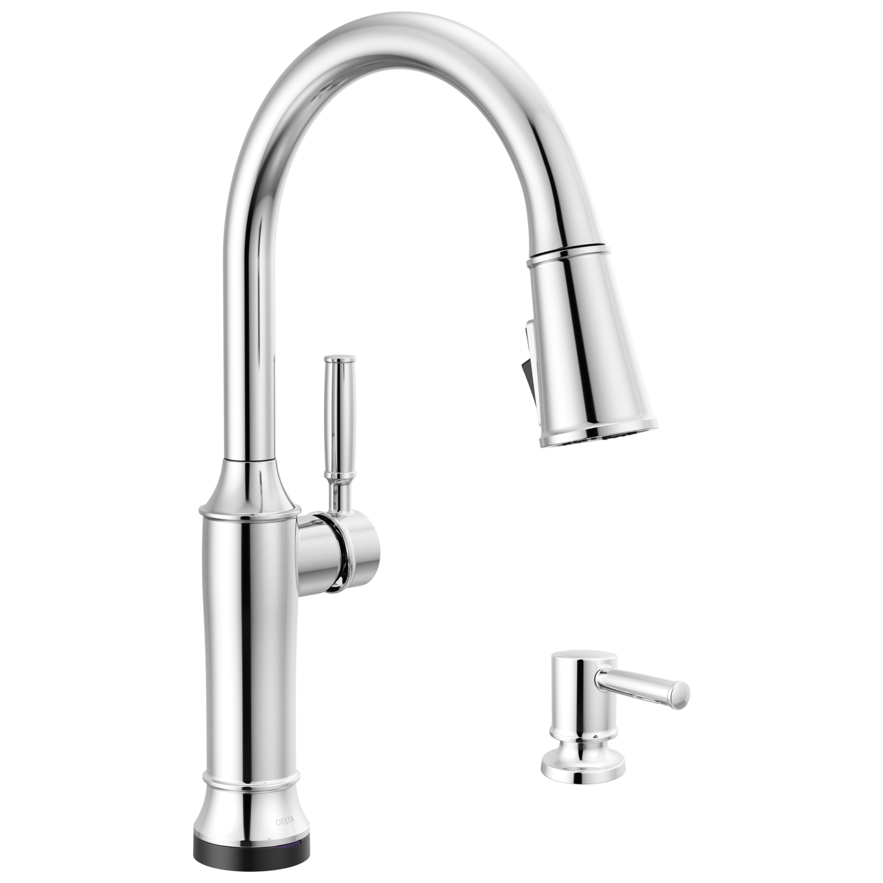Pull-Down Kitchen Single Handle with Soap Dispenser Bundle