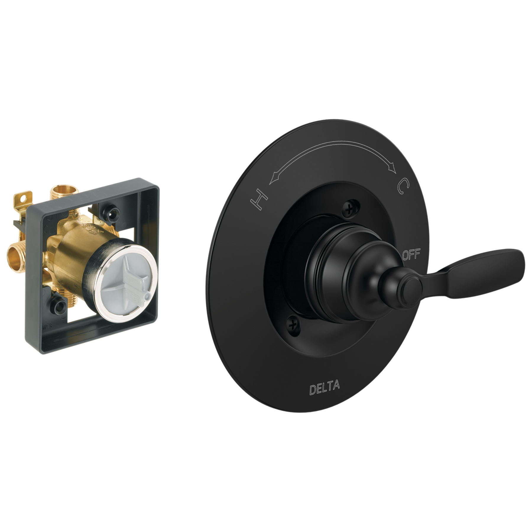 Shower Trim with Universal Rough Bundle - 14 Series