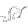 Accesorios para bañera tipo romana con ducha manual