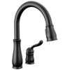 Llave de una manija con tubo de salida deslizable para cocina