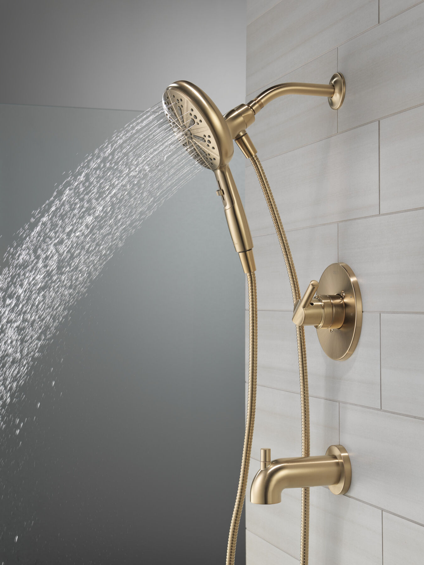 Tub/Shower Rough & Trim 1L 14S SureDock (Recertified), image 11