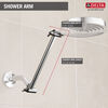 Shower Arm 12" Adjustable (Recertified)