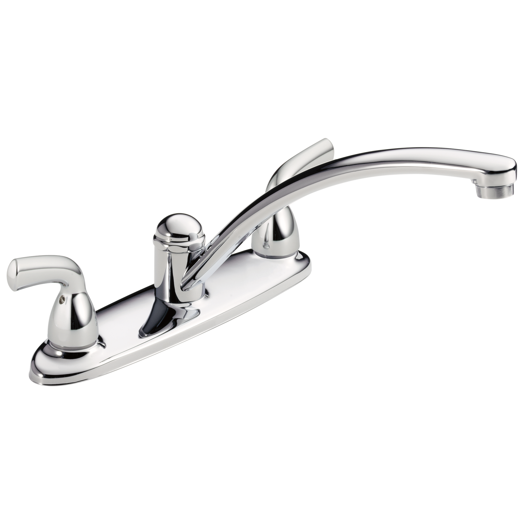Llave de dos manijas para cocina