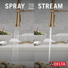 Single Handle Pull-Down Spring Kitchen Faucet