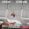 Llave para cocina monomando extensible con dispensador de jabón y tecnología ShieldSpray®