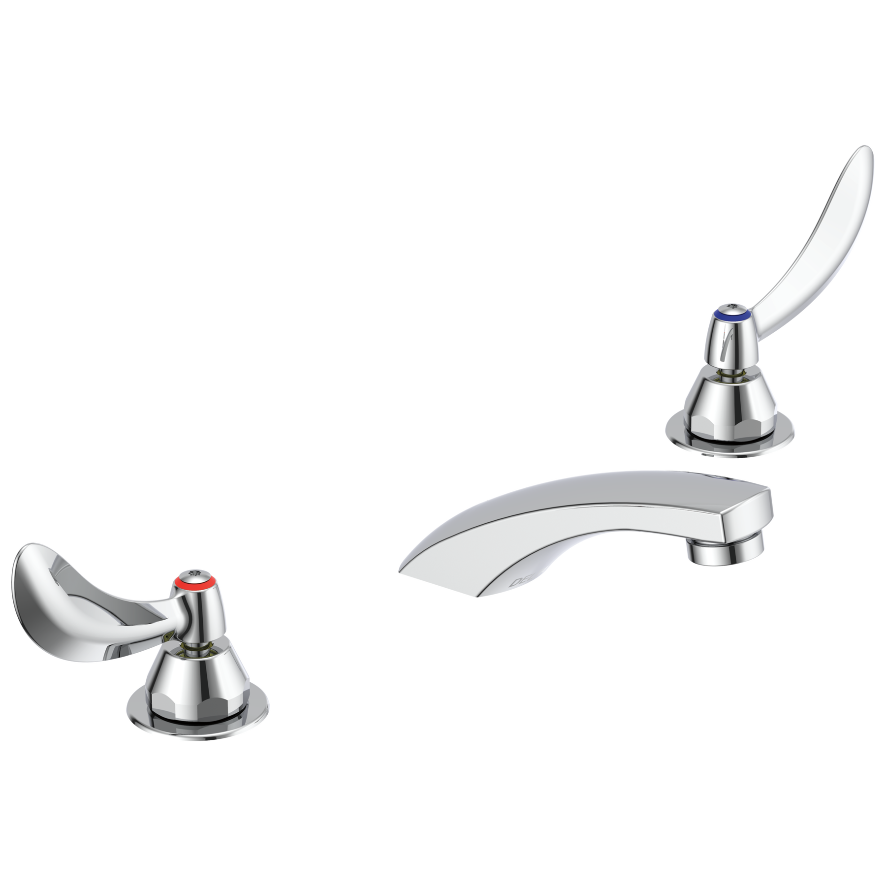 Llave para baño de extensión de dos manijas, sin emergente, imagen 1