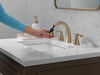 Llave para baño extensible independiente de dos manijas