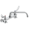 Two Handle 8 In Wallmount Service Sink Faucet