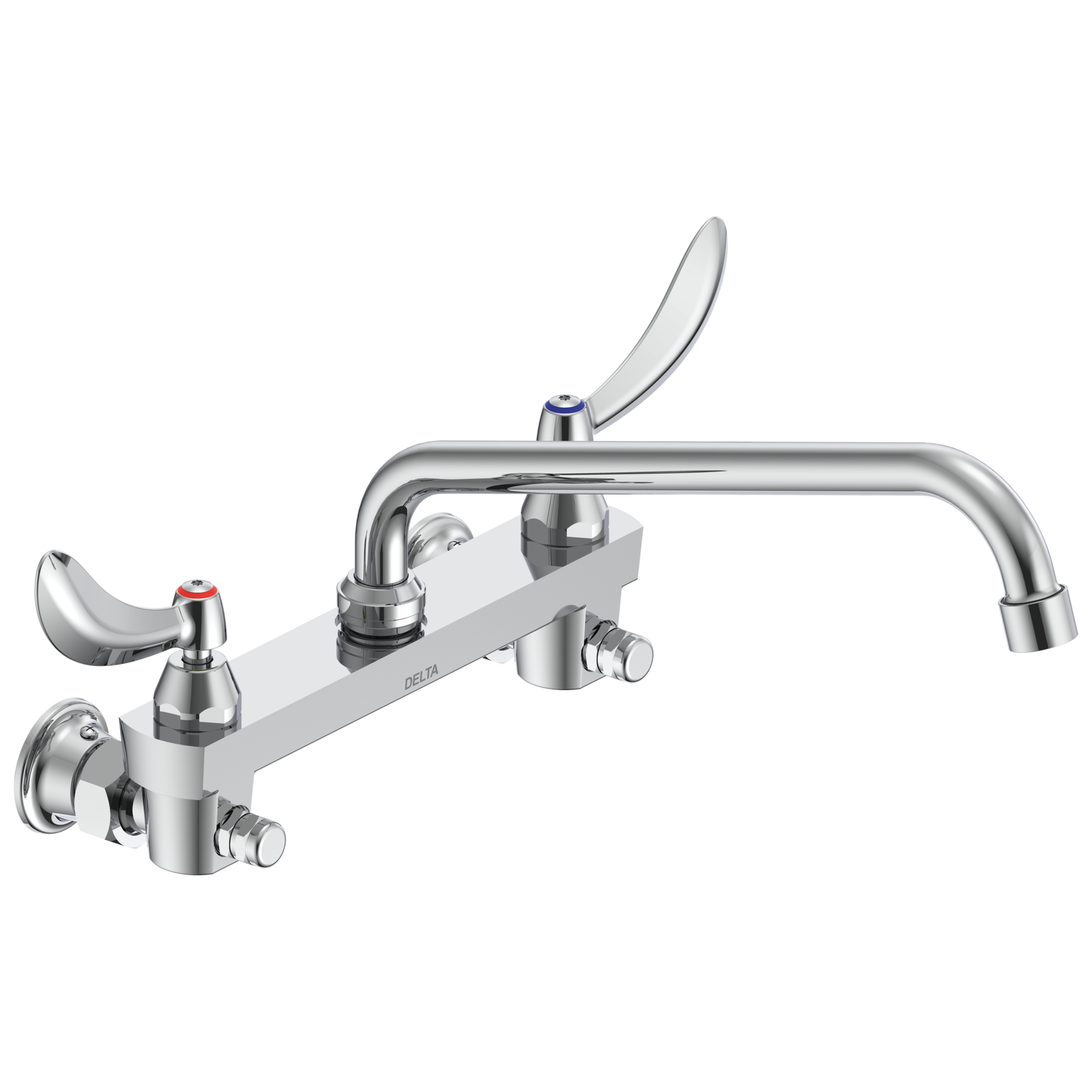 Two Handle 8 In Wallmount Service Sink Faucet