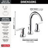 Widespread Lavatory Faucet with Shower Trim Bundle - 14 Series