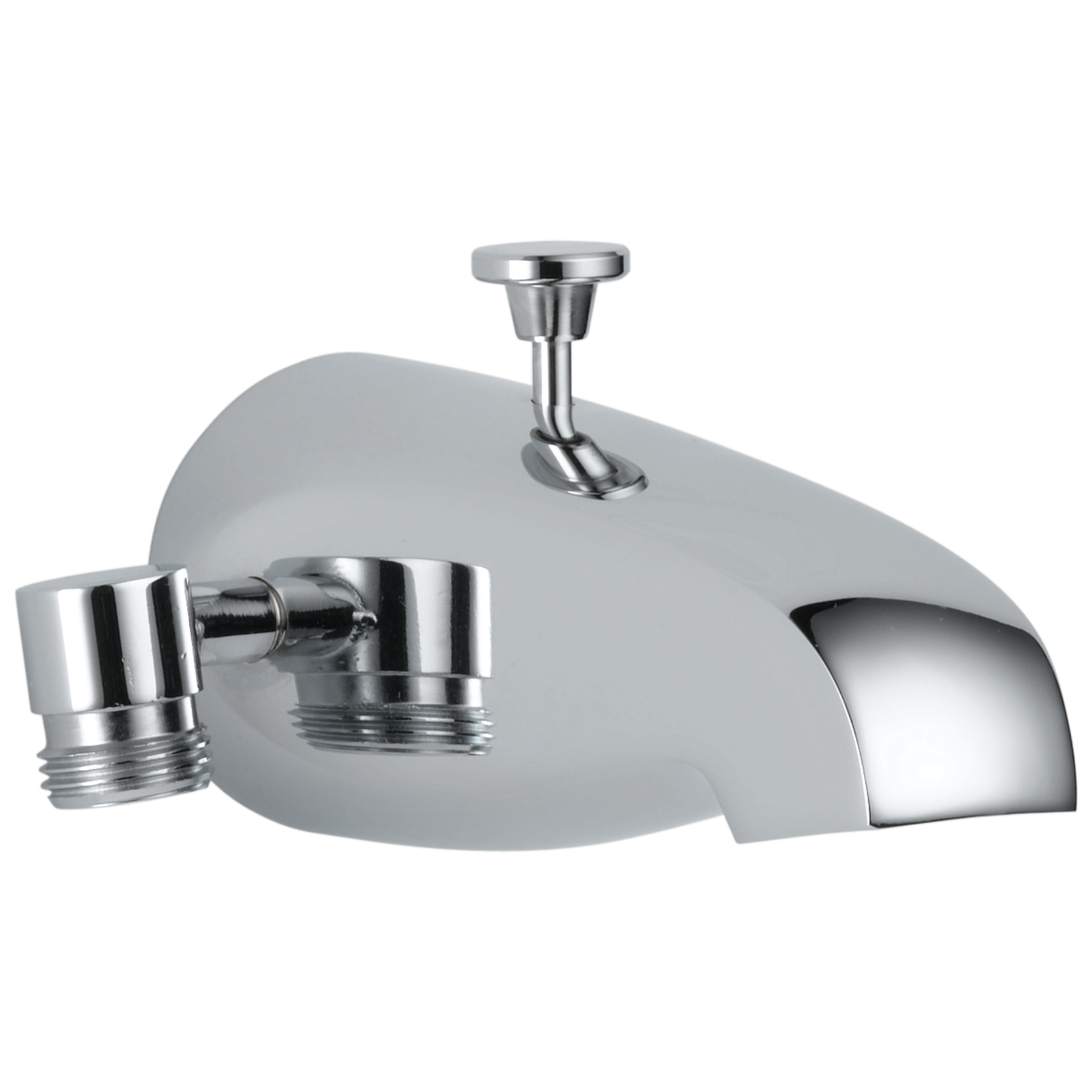 Tubo de salida para bañera - Ducha manual - Desviador con tirador hacia arriba