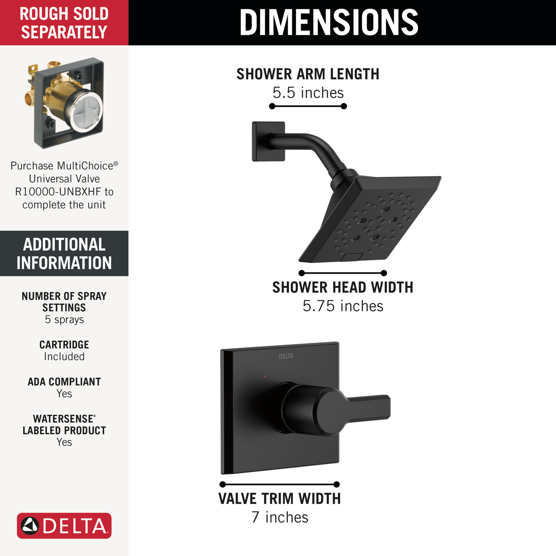 Terminación de ducha Monitor® serie 14 con tecnología H<sub>2</sub>Okinetic®, imagen 2