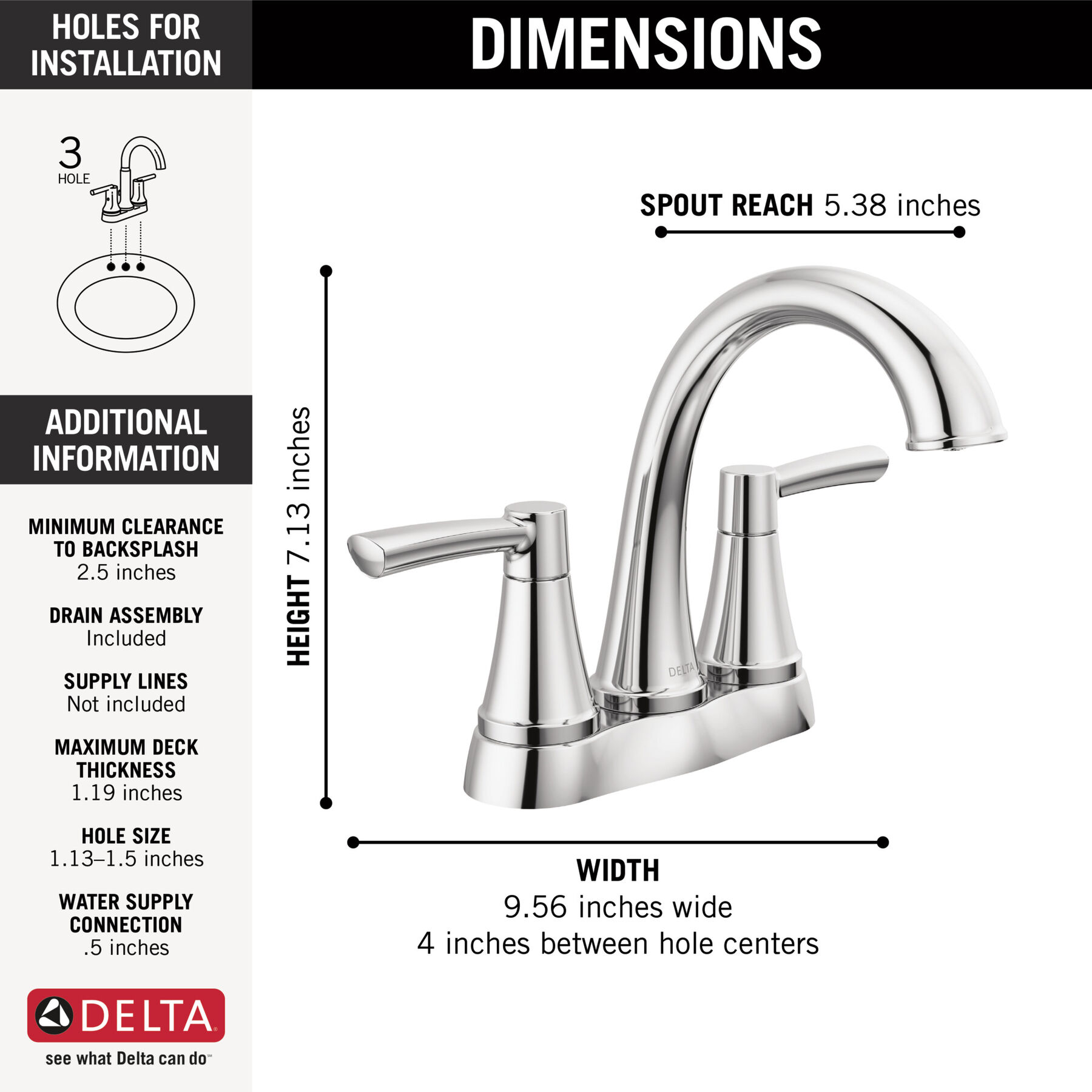 Llave para baño de combinación 2L (producto recertificado), imagen 1