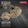 H2Okinetic® 5-Setting Contempoary Round Raincan Shower Head (Recertified)