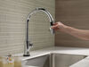 Llave para cocina monomando extensible con tecnología Touch<sub>2</sub>O®