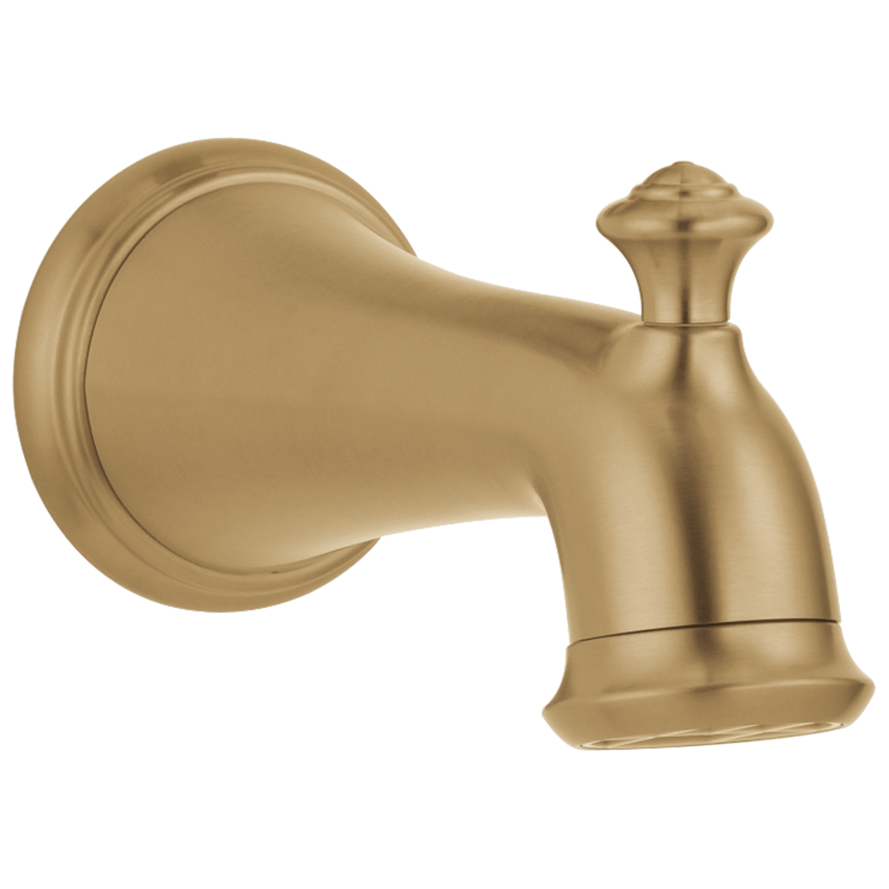 Tubo de salida para bañera con desviador deslizable