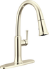 Llave de una manija con tubo de salida deslizable para cocina