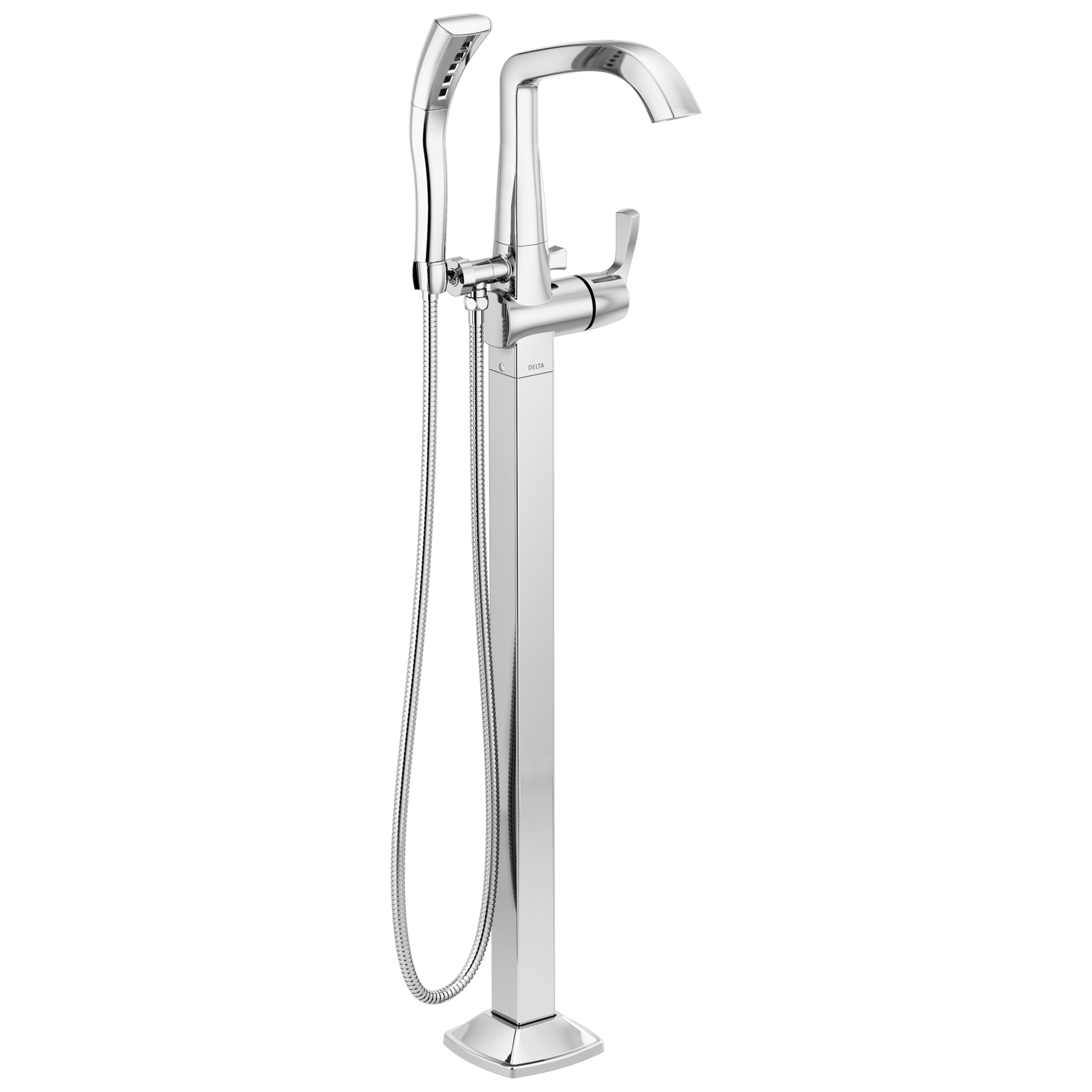 Accesorios de llave de llenado para bañera de montaje en piso con ducha manual 1L (producto recertificado)