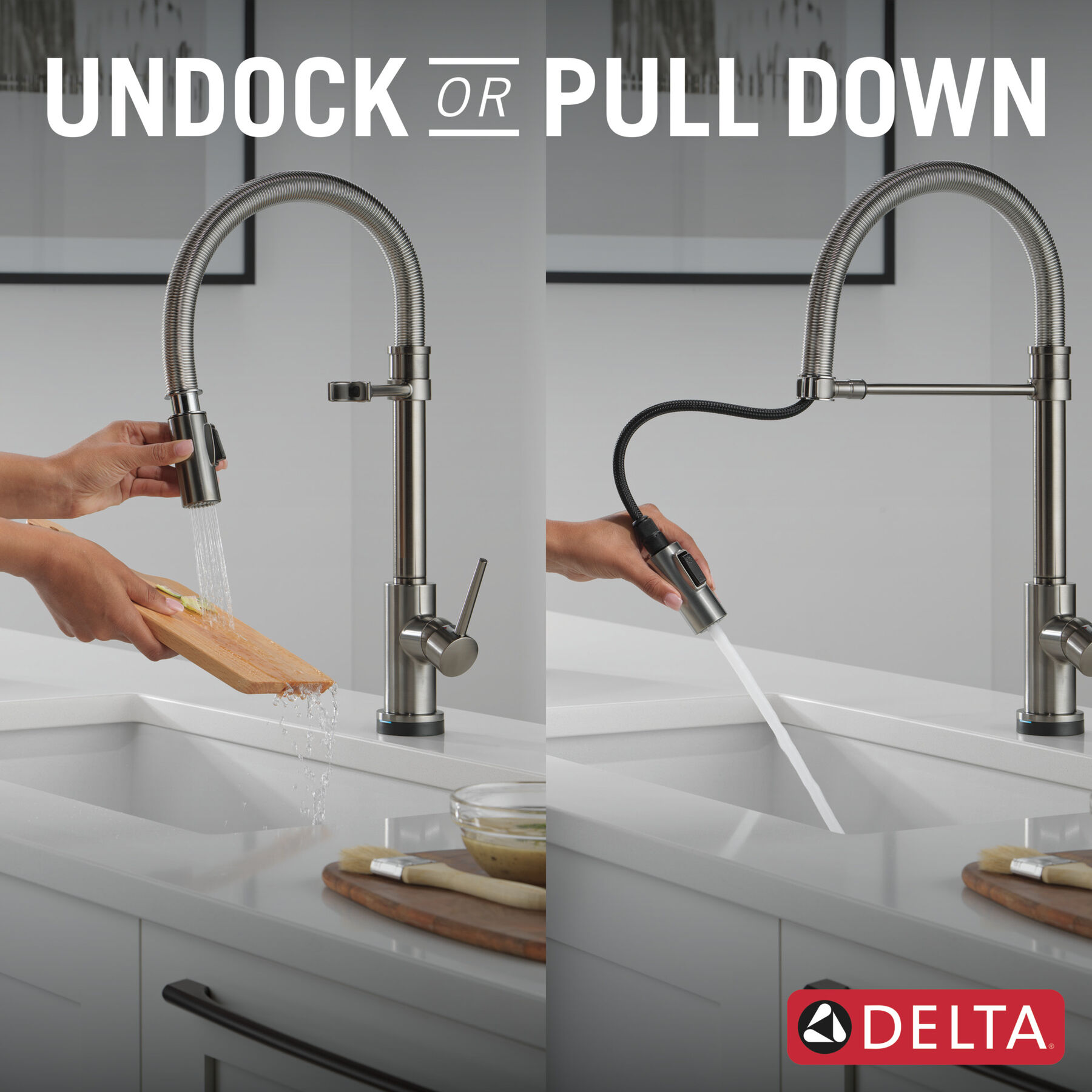 Touchless Pull-Down Kitchen Faucet 1L (Recertified), image 12
