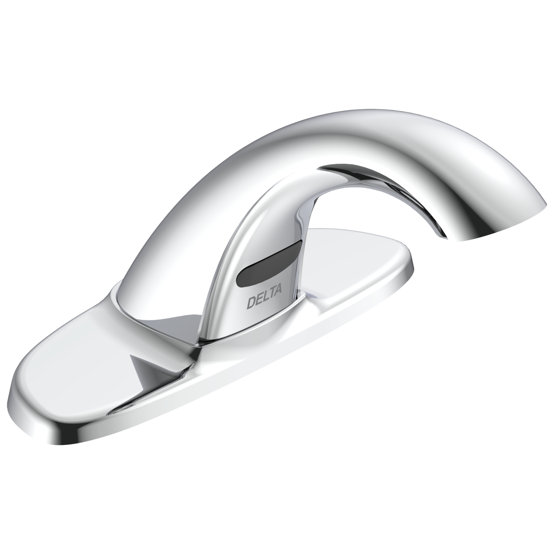 Battery Electronic Lav Faucet, VR 0.5 GPM, L/Grid Strainer