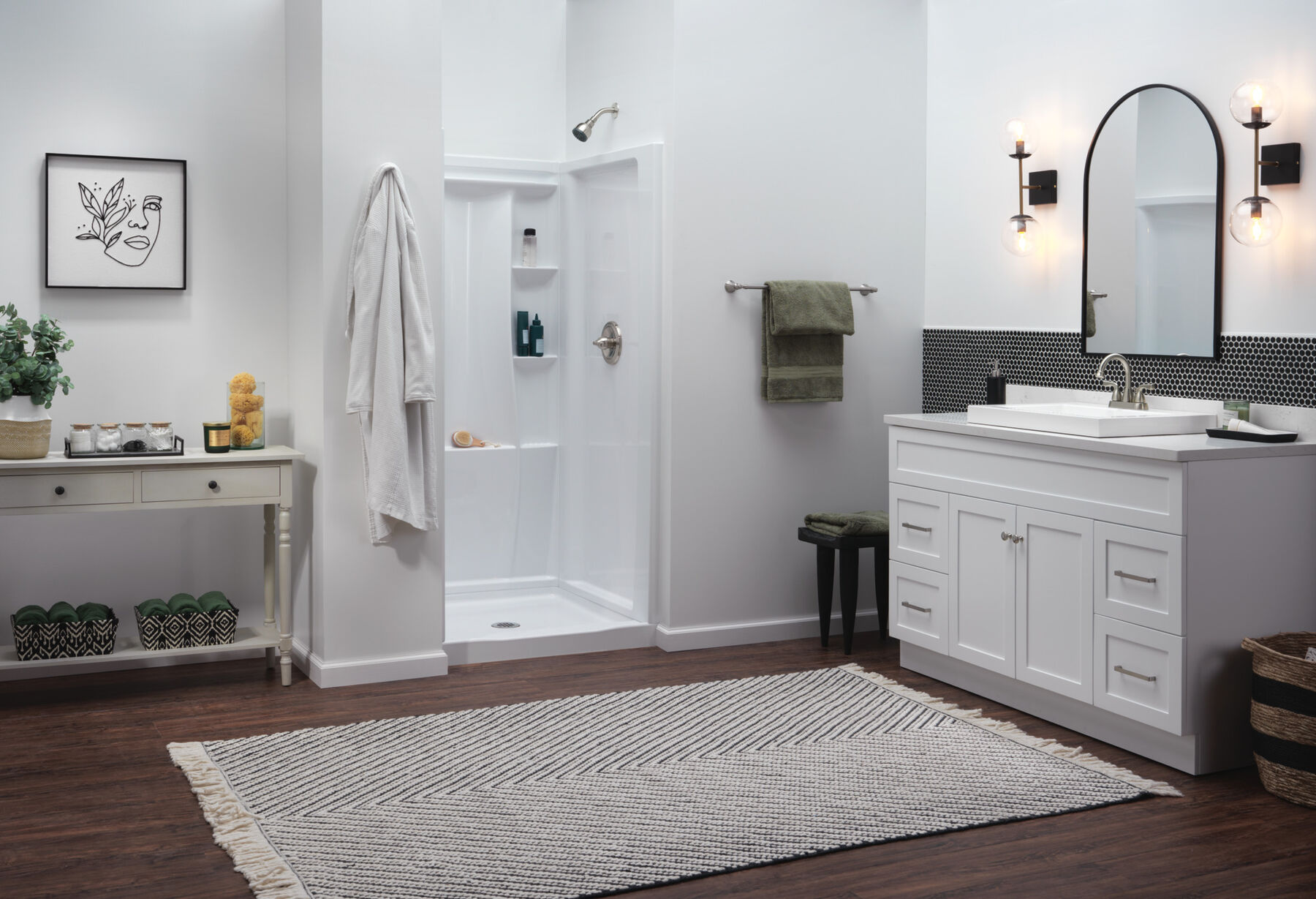 36x36 Alcove Shower Bundle - Center, image 2